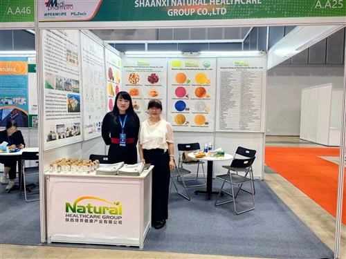 Shaanxi Natural Healthcare Group Co.,Ltd. Besökte WPE&WHPE Ho Chi Minh Vietna...